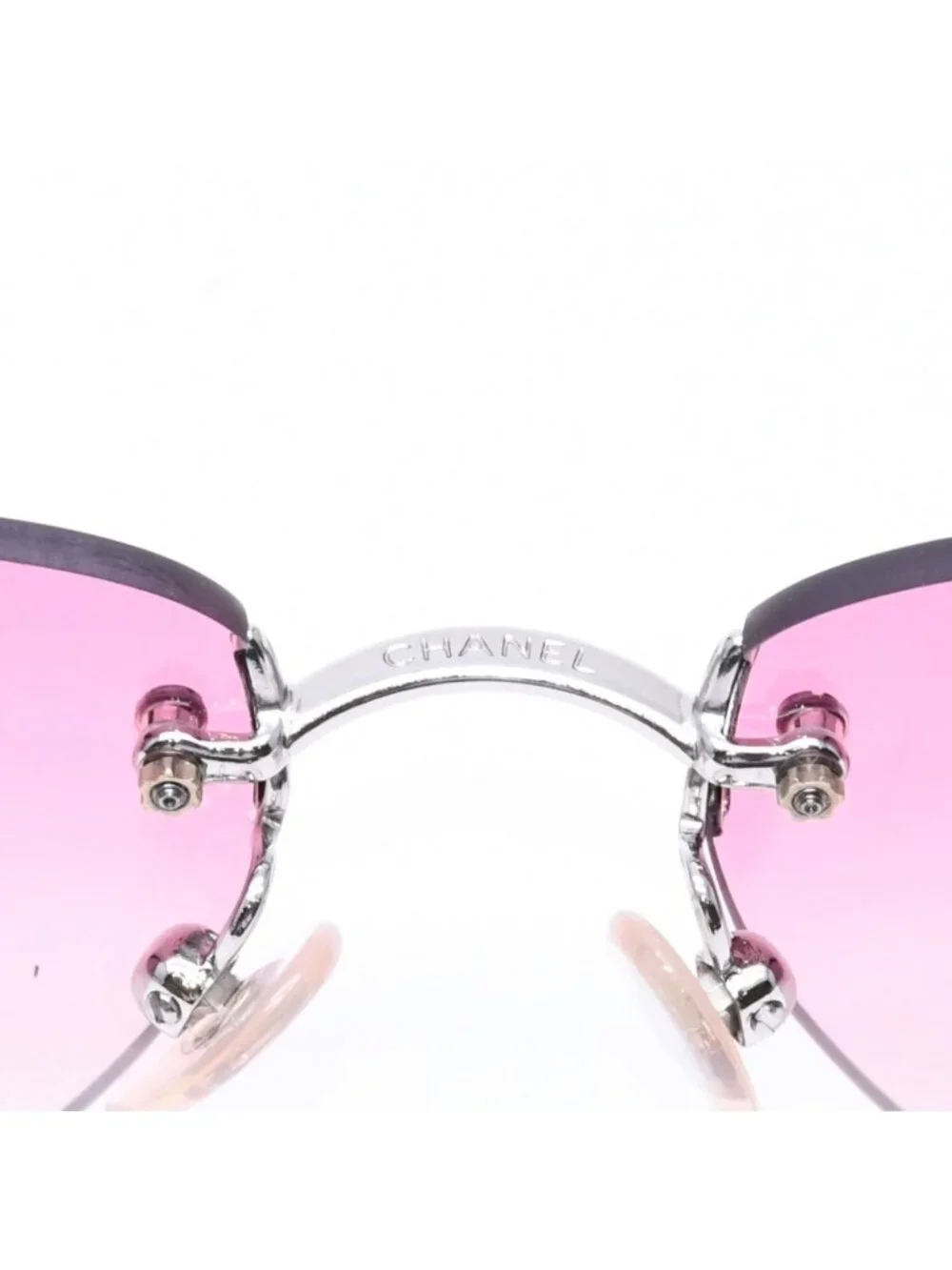 Chanel Sunglasses Rimless Eyewear CC Logo